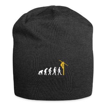 Overhead line fitter - Jersey Beanie - charcoal grey - Front