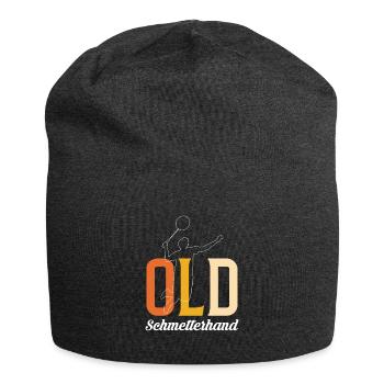 Old Schmetterhand Federball Badminton - Jersey-Beanie - Anthrazit - Vorne