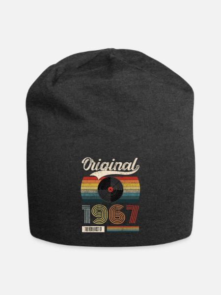 1967 Vintage Cadeau d’Anniversaire Thé Rétro Style - Bonnet en jersey - charbon