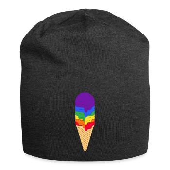 LGBTQ Ice Cream - Jersey Beanie - charcoal grey - Front