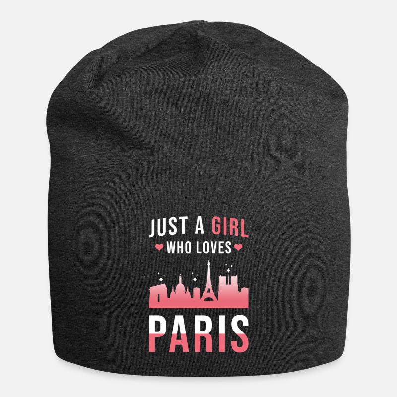 Paris - Jersey-Beanie - Anthrazit