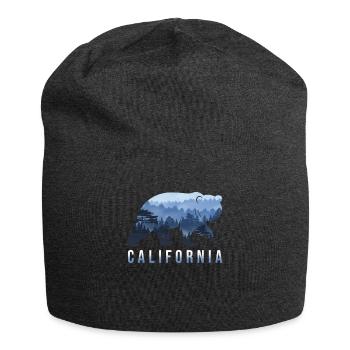 Californie - Bonnet en jersey - charbon - Devant