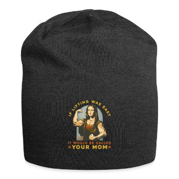 Fitness Training Gym Workout Poids - Bonnet en jersey - charbon - Devant