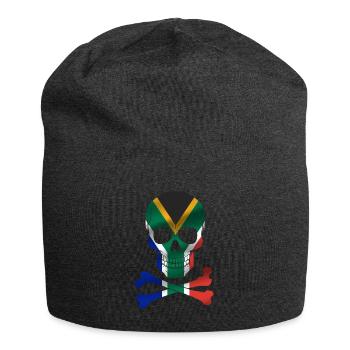 Drapeau de l’Afrique du Sud - Bonnet en jersey - charbon - Devant
