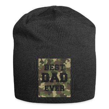 Meilleur papa de tous les temps - Bonnet en jersey - charbon - Devant