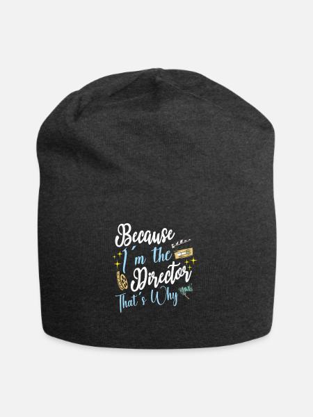 writer producer actor director filmmaker - Jersey-Beanie - Anthrazit