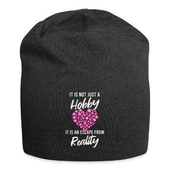 Diamond Panting Gift Idea for Women Woman - Jersey-Beanie - Anthrazit - Vorne