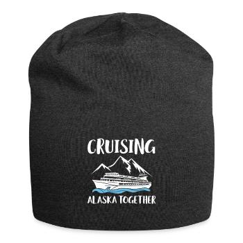 Croisière Alaska Together Shirt Gift Cruise - Bonnet en jersey - charbon - Devant