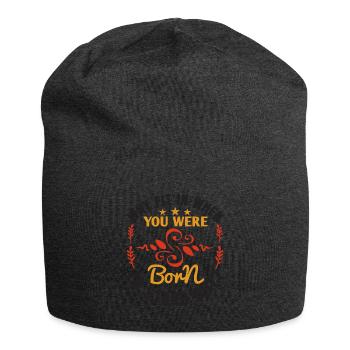 Pourquoi s’intégrer quand vous êtes né pour vous démarquer - Bonnet en jersey - charbon - Devant
