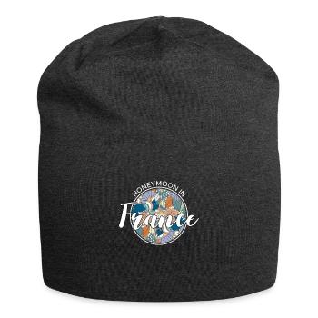 Lune de miel Chemise de vacances France - Bonnet en jersey - charbon - Devant