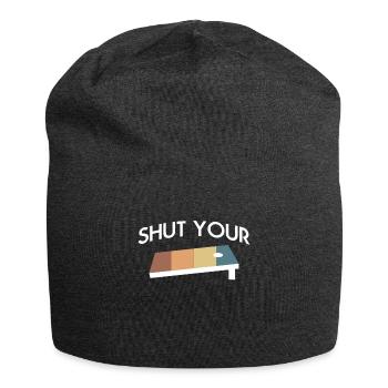 Vintage Retro Shut You Cornhole Shirt Cadeau - Bonnet en jersey - charbon - Devant