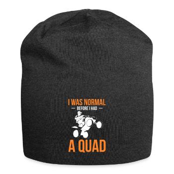 J’étais normal avant d’avoir une chemise quad - Bonnet en jersey - charbon - Devant