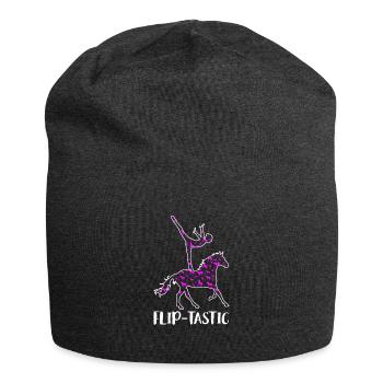 Flip-Tastic Voltagieren Horse Vaulting Shirt - Jersey Beanie - charcoal grey - Front