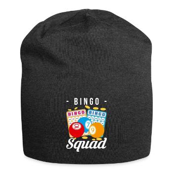 Bingo Squad Shirt Geschenk - Jersey-Beanie - Anthrazit - Vorne