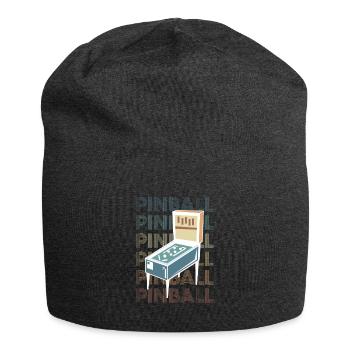 Vintage Retro Pinball Shirt Cadeau - Bonnet en jersey - charbon - Devant