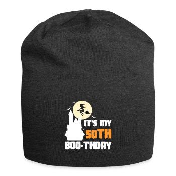 It ́s My 50th Boo-Thday Shirt Halloween - Jersey Beanie - charcoal grey - Front