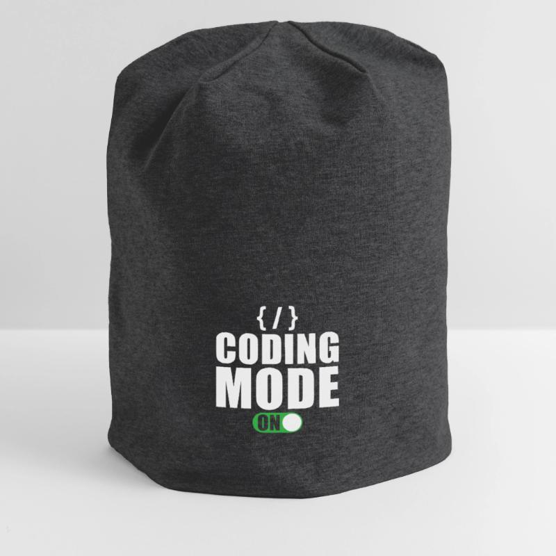 Coder Developer Programmer Gift Jersey Beanie