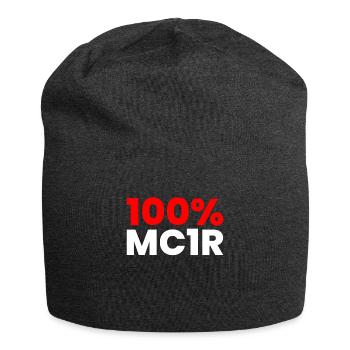 100% MC1R Chemise Cadeau Roux Roux - Bonnet en jersey - charbon - Devant