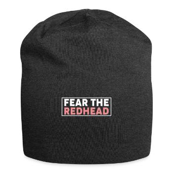 Fear The Redhead Shirt Geschenk - Jersey-Beanie - Anthrazit - Vorne
