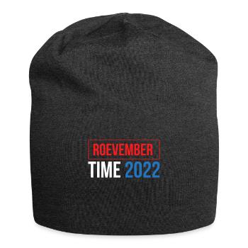 Roevember Time 2022 Shirt Gift - Jersey Beanie - charcoal grey - Front