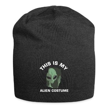 This Is My Alien Costume Shirt Geschenk - Jersey-Beanie - Anthrazit - Vorne