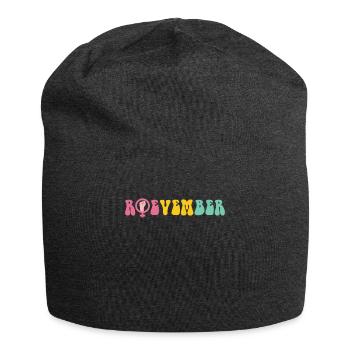 Roevember Shirt Gift - Jersey Beanie - charcoal grey - Front
