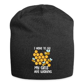Beekeeper Beekeeper Beekeeping Honey Bees Beekeeper - Jersey Beanie - charcoal grey - Front