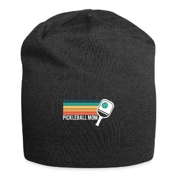 Pickleball Mom Mutter Muttertag Mama Shirt - Jersey-Beanie - Anthrazit - Vorne
