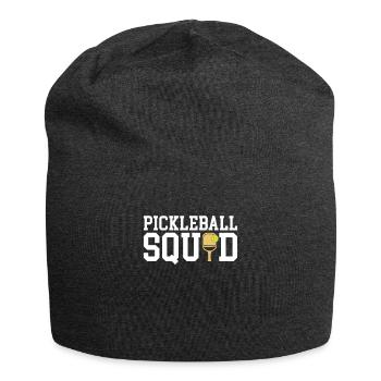 Pickleball Squad Geschenk Mannschaft Team - Jersey-Beanie - Anthrazit - Vorne
