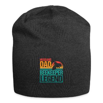 Mari Papa Apiculteur Légende Chemise Imker - Bonnet en jersey - charbon - Devant