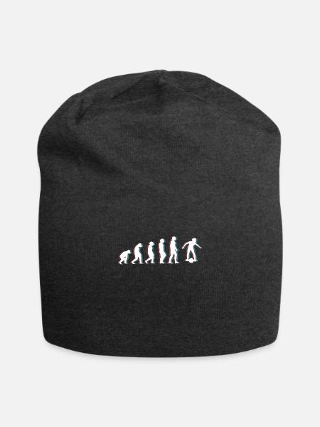 Evolution Onewheel Shirt Geschenk - Jersey-Beanie - Anthrazit