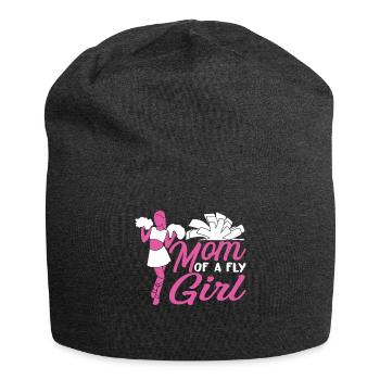 Maman d’une mouche Fille Chemise Cadeau - Bonnet en jersey - charbon - Devant