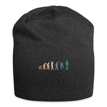 Cadeau de chemise Vintage Retro Evolution Onewheel - Bonnet en jersey - charbon - Devant