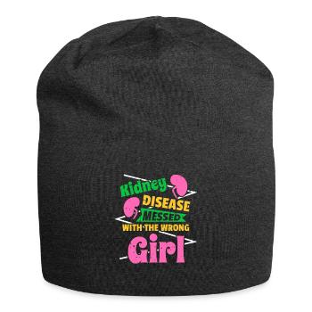 Dialysis Squad Shirt Geschenk - Jersey-Beanie - Anthrazit - Vorne