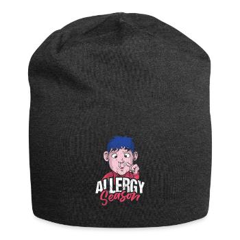 Allergy Season Shirt Geschenk - Jersey-Beanie - Anthrazit - Vorne
