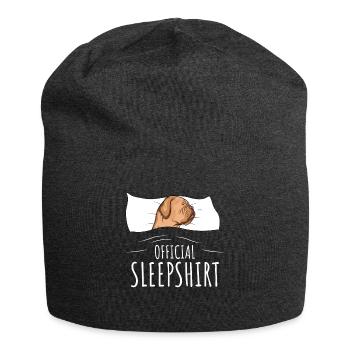 Dogue de Bordeaux Chemise de couchage pour chien - Bonnet en jersey - charbon - Devant