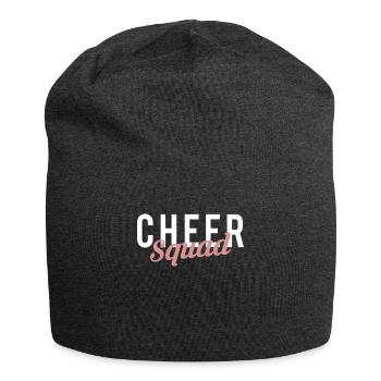 Cheer Squad Shirt Gift - Jersey Beanie - charcoal grey - Front