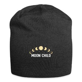 Moon Child Moon Phase Chemise Cadeau - Bonnet en jersey - charbon - Devant