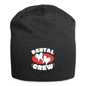 Dental Crew Shirt Geschenk Zahnarzt - Jersey-Beanie - Anthrazit - Vorne