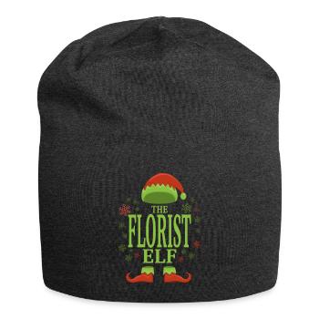 Florist Weihnachtself - Jersey-Beanie - Anthrazit - Vorne