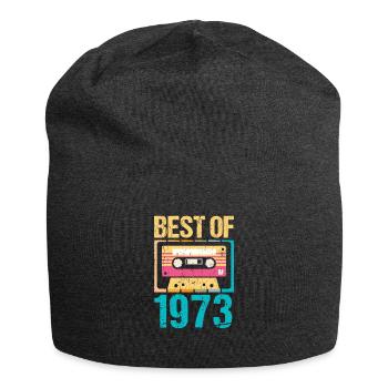 Best Of Cassette 1973 50th Birthday Shirt - Bonnet en jersey - charbon - Devant