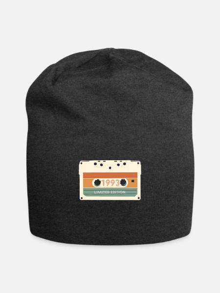 Kassette 1993 30. Geburtstag Shirt Geschenk - Jersey-Beanie - Anthrazit
