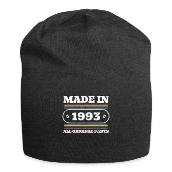 Fabriqué en 1993 30th Birthday Shirt Gift - Bonnet en jersey - charbon - Devant