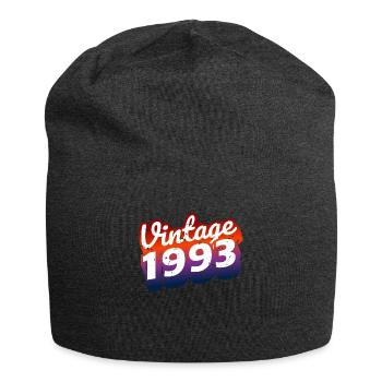Vintage 1993 30th Birthday Shirt Cadeau - Bonnet en jersey - charbon - Devant