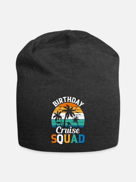 BIRTHDAY CRUISE SQUAD - Jersey-Beanie - Anthrazit