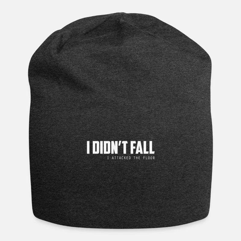ICH BIN NICHT SARKASTISCH GEWORDEN - Jersey-Beanie - Anthrazit