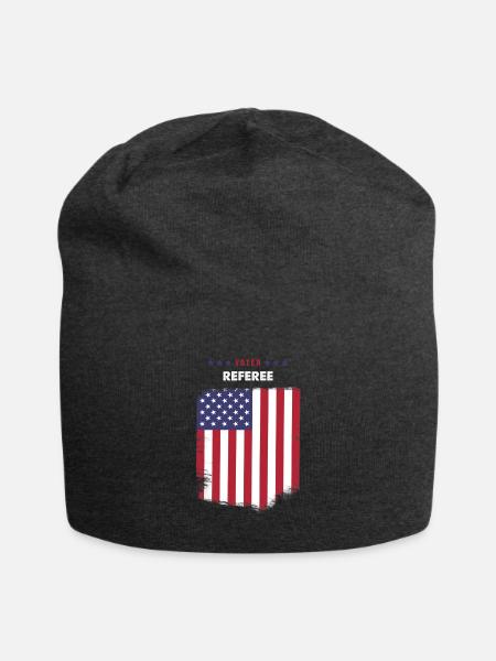 Wähler-Schiedsrichter - Jersey-Beanie - Anthrazit