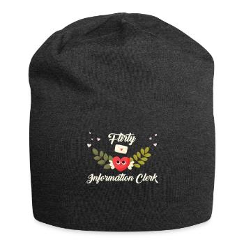 Commis à l’information Flirty - Bonnet en jersey - charbon - Devant