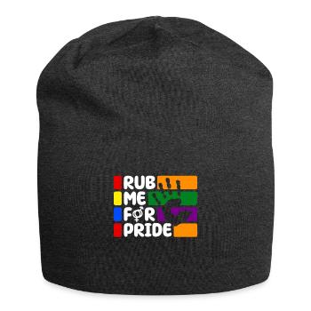 Cadeau de chemise LGBTQ+ Mois LGBT - Bonnet en jersey - charbon - Devant