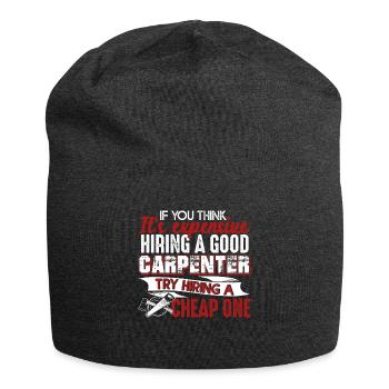 Carpenter I Am A Good Carpenter - Jersey Beanie - charcoal grey - Front